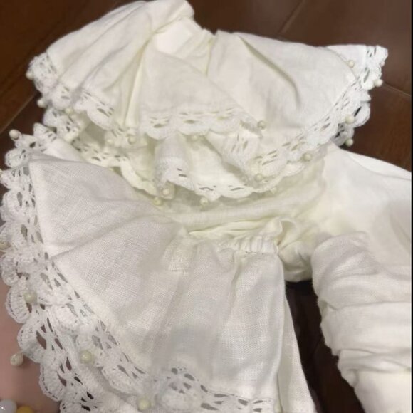 Zimmermann White Dress Size 0 Nearly New - Picture 6 of 7